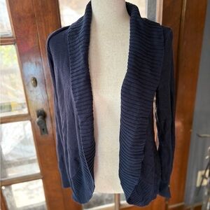 NWT Eddie Bauer Knit Kiera Atlantic Blue Women's Cardigan